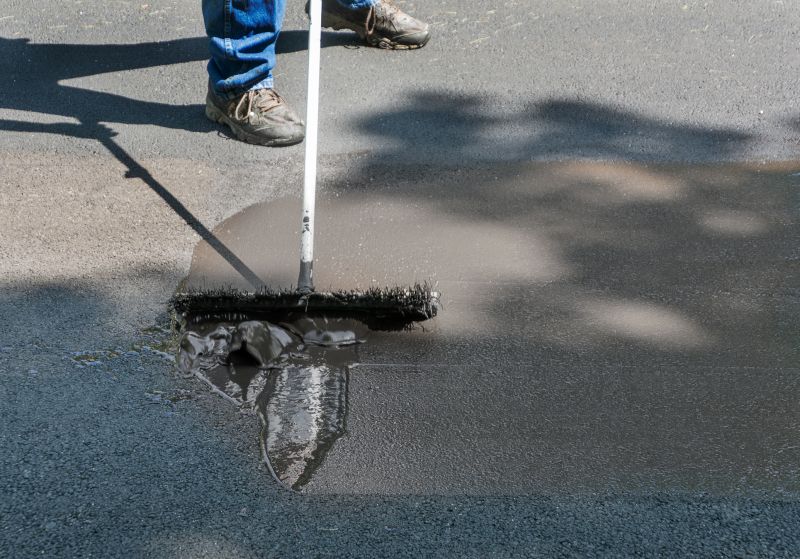 Asphalt Driveway Sealcoating