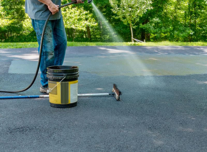 Asphalt Driveway Sealcoating
