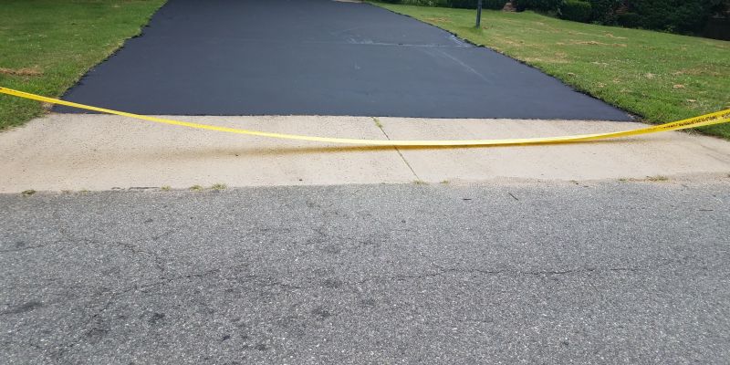 Asphalt Driveway Sealcoating