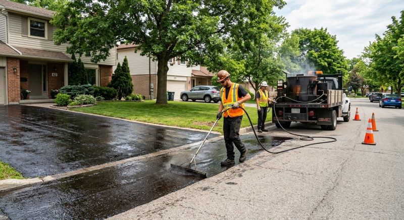 Asphalt Driveway Sealing in Fort Collins, CO