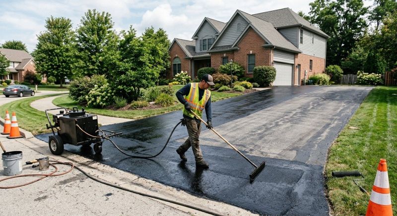 Asphalt Resealing in Greenville, SC