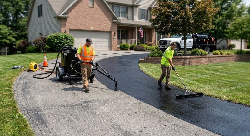 Blacktop Driveway Sealing in Fort Collins, CO
