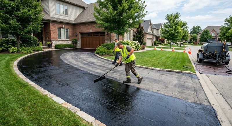 Blacktop Sealing in Columbus, OH