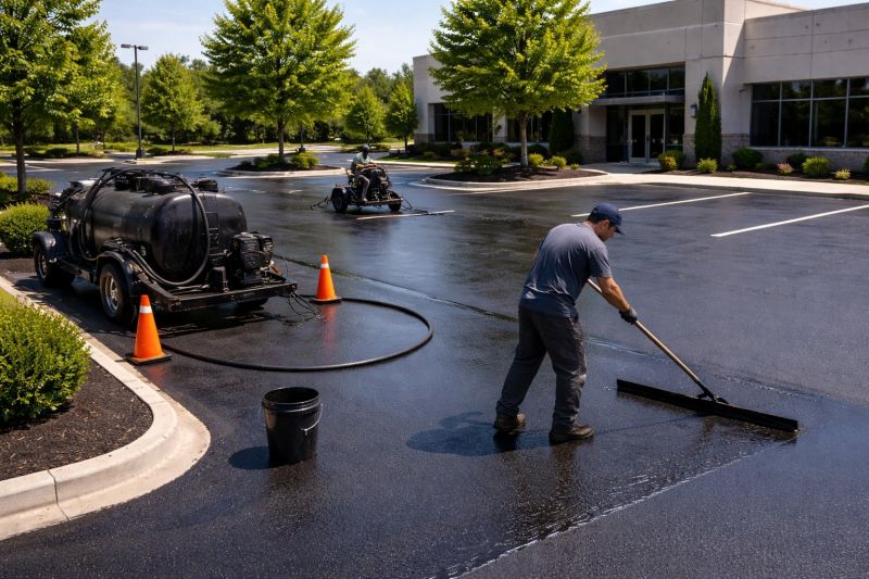 Commercial Asphalt Sealing in Miami Dade County, FL