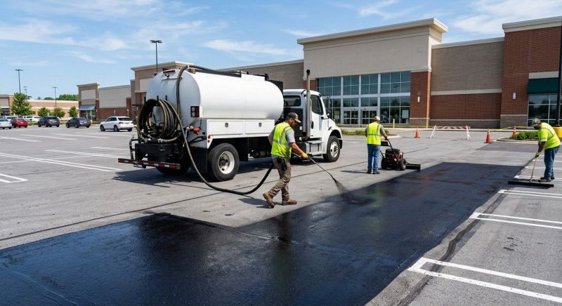 Commercial Parking Lot Sealing in Miami Dade County, FL