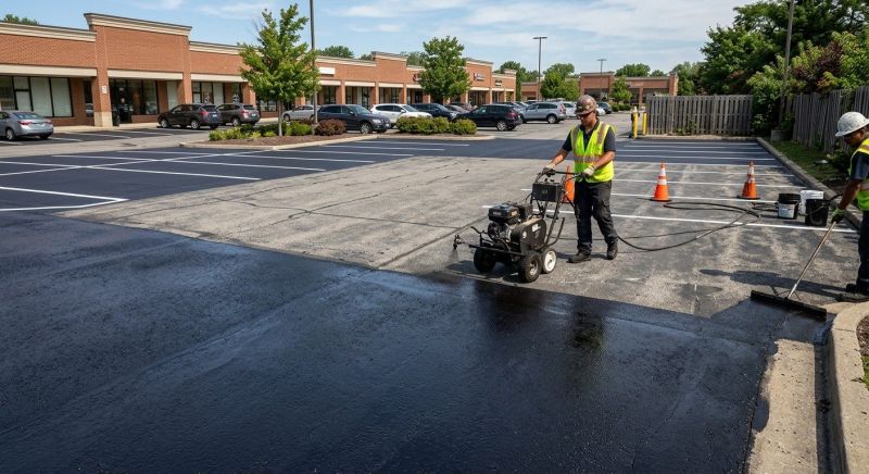 Parking Lot Resurfacing in Columbus, OH