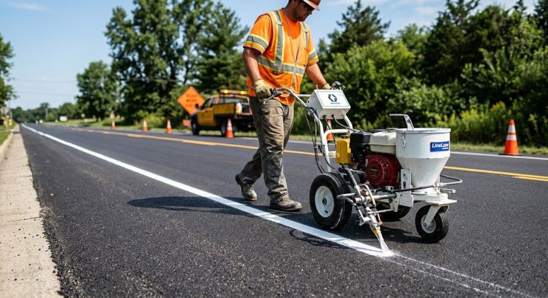 Pavement Striping Service in Alpharetta, GA